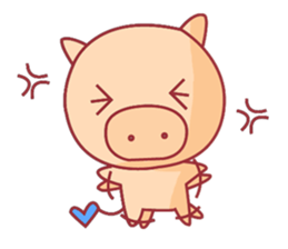 Love Love Pig sticker #3066589