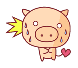 Love Love Pig sticker #3066591