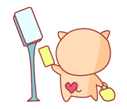 Love Love Pig sticker #3066597