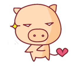 Love Love Pig sticker #3066598