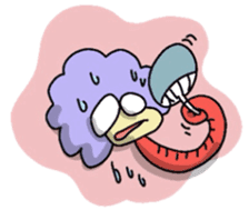 Mr.Afro-Mushi sticker #3066684