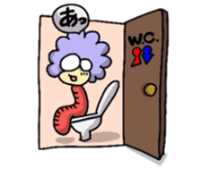 Mr.Afro-Mushi sticker #3066694