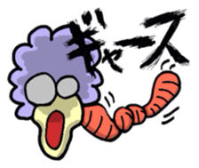 Mr.Afro-Mushi sticker #3066697