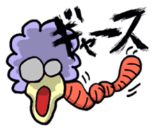 Mr.Afro-Mushi sticker #3066697