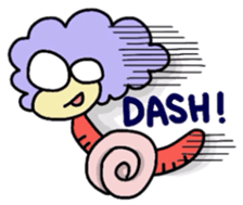 Mr.Afro-Mushi sticker #3066700