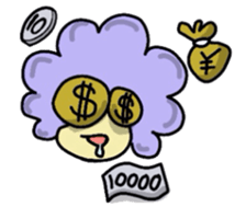Mr.Afro-Mushi sticker #3066704