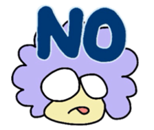 Mr.Afro-Mushi sticker #3066708