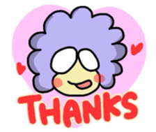 Mr.Afro-Mushi sticker #3066709