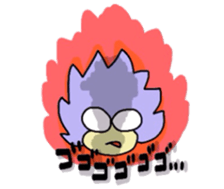 Mr.Afro-Mushi sticker #3066712