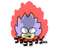 Mr.Afro-Mushi sticker #3066712