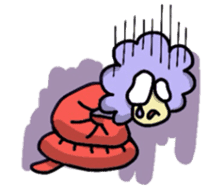 Mr.Afro-Mushi sticker #3066714