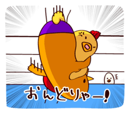 PiyoPiyo-Pro wrestling sticker #3066940