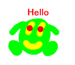 Green ball -kun sticker #3066988