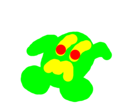 Green ball -kun sticker #3066996