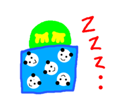 Green ball -kun sticker #3066999