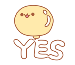 balloon penguin & friends sticker #3068096