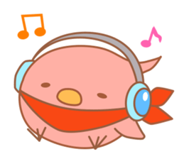 balloon penguin & friends sticker #3068104