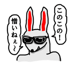Rabbit's monologue sticker #3068504