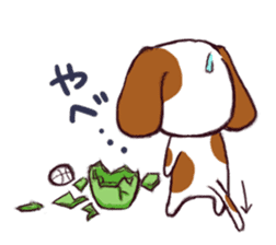 Everyday of Beagle dog sticker #3068623