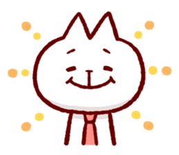TIE CAT sticker #3068740