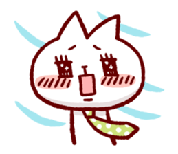 TIE CAT sticker #3068750