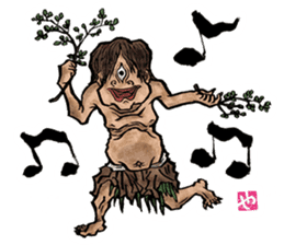 The Youkai Emaki sticker #3069030