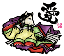 The Youkai Emaki sticker #3069031