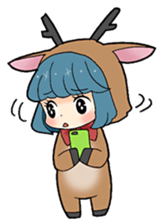 sikako-chan in Japan Nara-ken vol.2 sticker #3069964