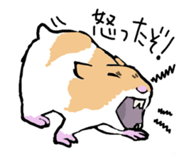 Syrian Golden Hamster sticker #3070151