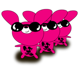 Animal balloon land sticker #3070299