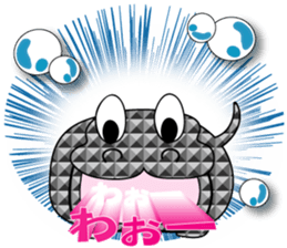 Animal balloon land sticker #3070307