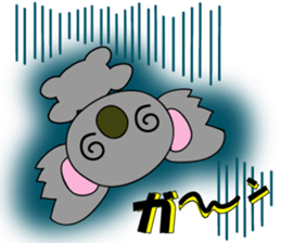 Animal balloon land sticker #3070317