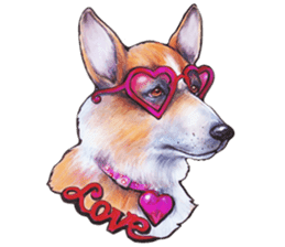 Kawaii Dogs Stickers. sticker #3070415