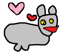 rat? sticker #3070874