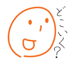 pastel face sticker #3070995