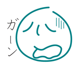 pastel face sticker #3071007