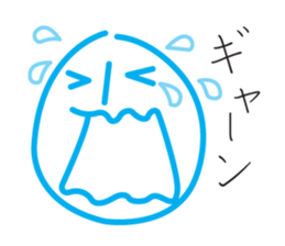 pastel face sticker #3071015