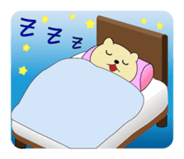 Daily life of Bear-Dog Max sticker #3071386