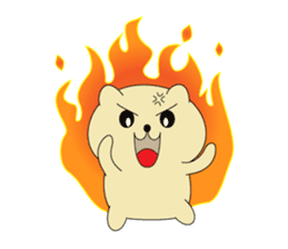 Daily life of Bear-Dog Max sticker #3071391