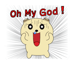 Daily life of Bear-Dog Max sticker #3071392