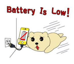 Daily life of Bear-Dog Max sticker #3071394