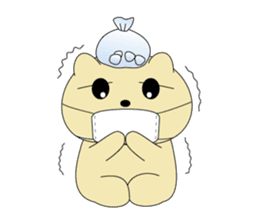 Daily life of Bear-Dog Max sticker #3071395