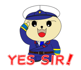 Daily life of Bear-Dog Max sticker #3071396