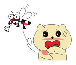 Daily life of Bear-Dog Max sticker #3071397