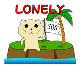 Daily life of Bear-Dog Max sticker #3071402