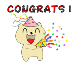 Daily life of Bear-Dog Max sticker #3071408