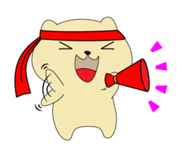 Daily life of Bear-Dog Max sticker #3071410