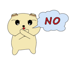 Daily life of Bear-Dog Max sticker #3071413