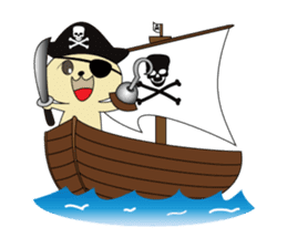 Daily life of Bear-Dog Max sticker #3071416