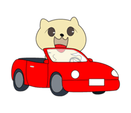 Daily life of Bear-Dog Max sticker #3071417
